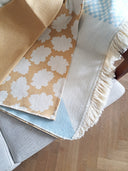 Sonia Yellow Blanket/bed throw