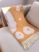 Margarete Yellow blanket/bed throw