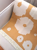 Margarete Yellow blanket/bed throw