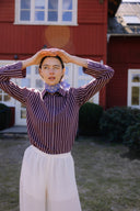Apaszka jedwabna Peri Blue
