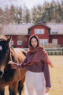 Chusta pareo Chestnut Brown