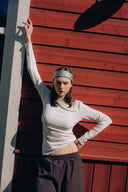Apaszka jedwabna Sage Green