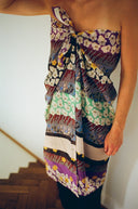 Multicolour cotton pareo