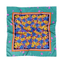 Energizing Yellow silk scarf L