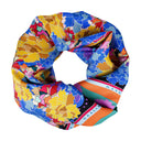 Energizing Yellow silk scarf L