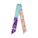 Peach Quartz silk twilly