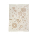 Margarete Beige blanket/bed throw