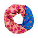 Peony Pink silk scarf L