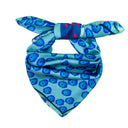 Nikko Blue silk scarf M