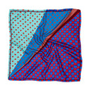 Poppy Red silk scarf M