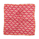 Peony Pink silk scarf M