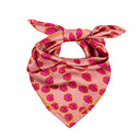 Peony Pink silk scarf M