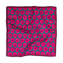 Bossy Pink silk scarf M