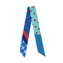 Poppy Red silk twilly