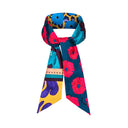 Marigold silk twilly