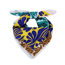 Viridian Green silk scarf M