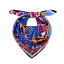 Beet Red silk scarf M