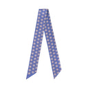 Krawacik jedwabny Peri Blue