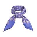 Apaszka jedwabna Peri Blue