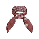 Apaszka jedwabna Chestnust Brown