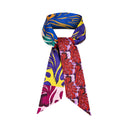 Ruby Red silk twilly