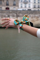 Sea Green silk twilly