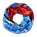 Blue Bell silk scarf L