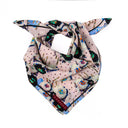 Powder Pink silk scarf M