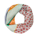 Ginger Orange silk scarf L