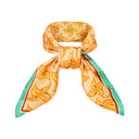 Ginger Orange silk scarf M