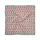 Misty Blue silk scarf M