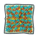 Sea Green silk scarf M