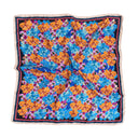 Tangerine Orange silk scarf M