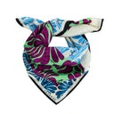 Summer Green silk scarf M