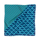 Classic Blue silk scarf M