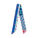 Classic Blue silk twilly