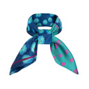 Classic Blue silk scarf M