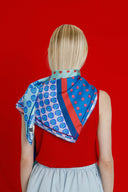 Moonlight Jade silk scarf L