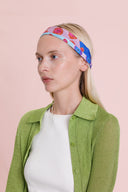 Krawacik jedwabny Peony Pink