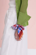 Krawacik jedwabny Peony Pink