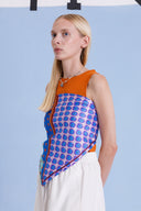 Moonlight Jade silk scarf M