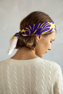 Viridian Green silk scarf M