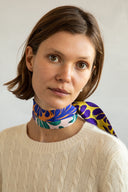 Ruby Red silk twilly