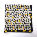 Caviar Black silk scarf M