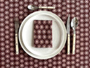 Chestnut Brown tablecloth