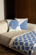 Sonia Blue Blanket/Bed Throw