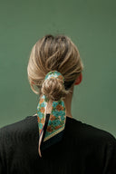 Sea Green silk twilly