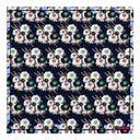 Deep navy silk scarf M