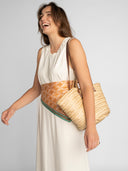 Ginger Orange silk scarf M